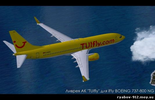 Ливрея TUIfly для iFly 737-800 NG